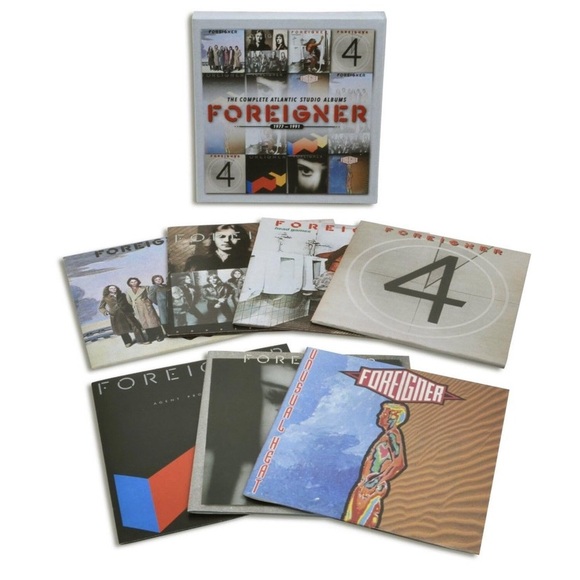 Foreigner:The Complete Atlantic Studio Albums 1977-1991Box Set Import 7CD